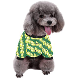 Tennis Pattern Print Design 04 All Over Print Pet Dog Round Neck Fuzzy Shirt