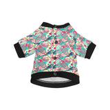 Tennis Pattern Print Design 01 All Over Print Pet Dog Round Neck Fuzzy Shirt