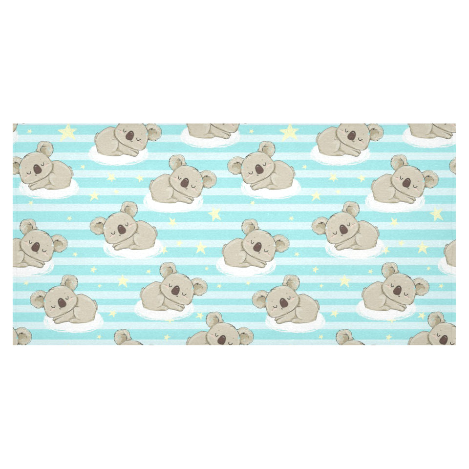 Sleep Koala Pattern Tablecloth