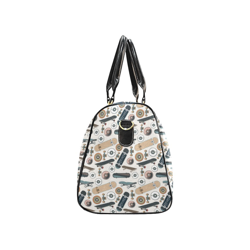 Skate Board Pattern Print Design 01 Travel Bag