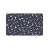 Swallow Pattern Print Design 02 Doormat