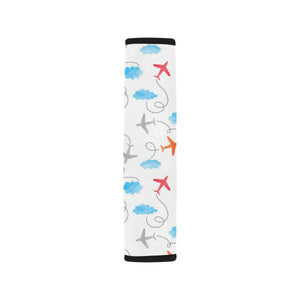 Airplane Cloud Pattern Car Seat Belt Cover