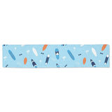 Surfboard Pattern Print Design 05 Table Runner