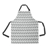 Engine Piston Pattern Print Design 03 Adjustable Apron