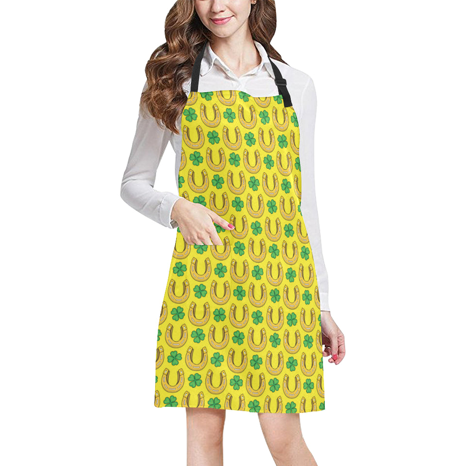 Horseshoes Pattern Print Design 01 Adjustable Apron