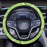 Sliced Lime Pattern Car Steering Wheel Cover