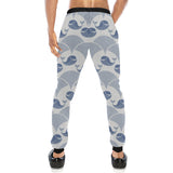 Whale Pattern Unisex Casual Sweatpants