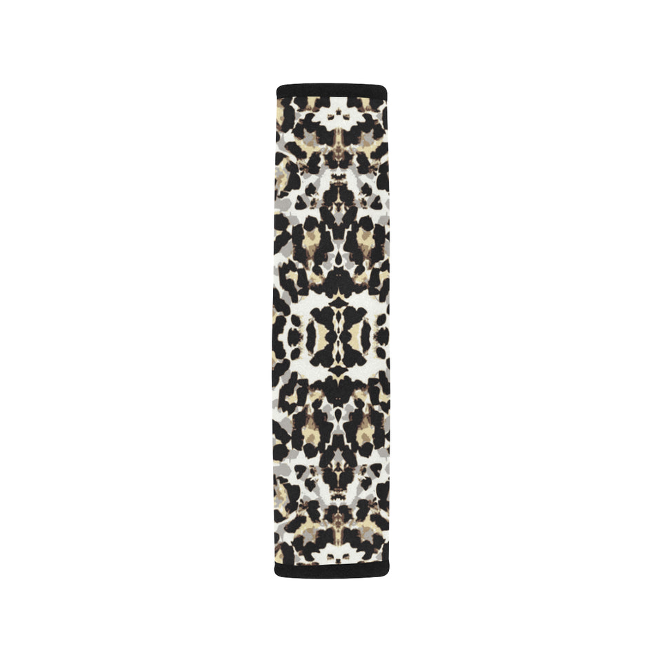 Leopard Skin Pattern Car Seat Belt Cover