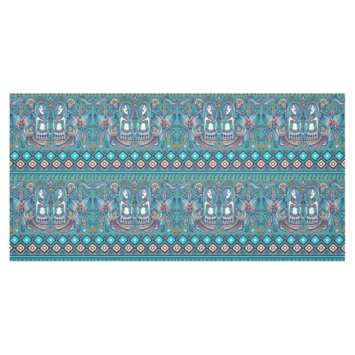 Mermaid Pattern Ethnic Motifs Tablecloth