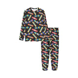 Skate Board Pattern Print Design 02 Kids' Boys' Girls' All Over Print Pajama Set