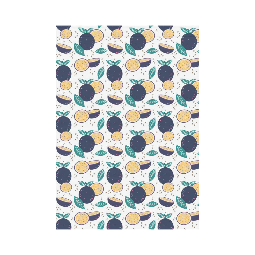 Passion Fruit Pattern House Flag Garden Flag