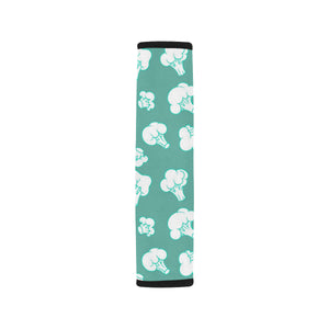 Broccoli Pattern Green background Car Seat Belt Cover