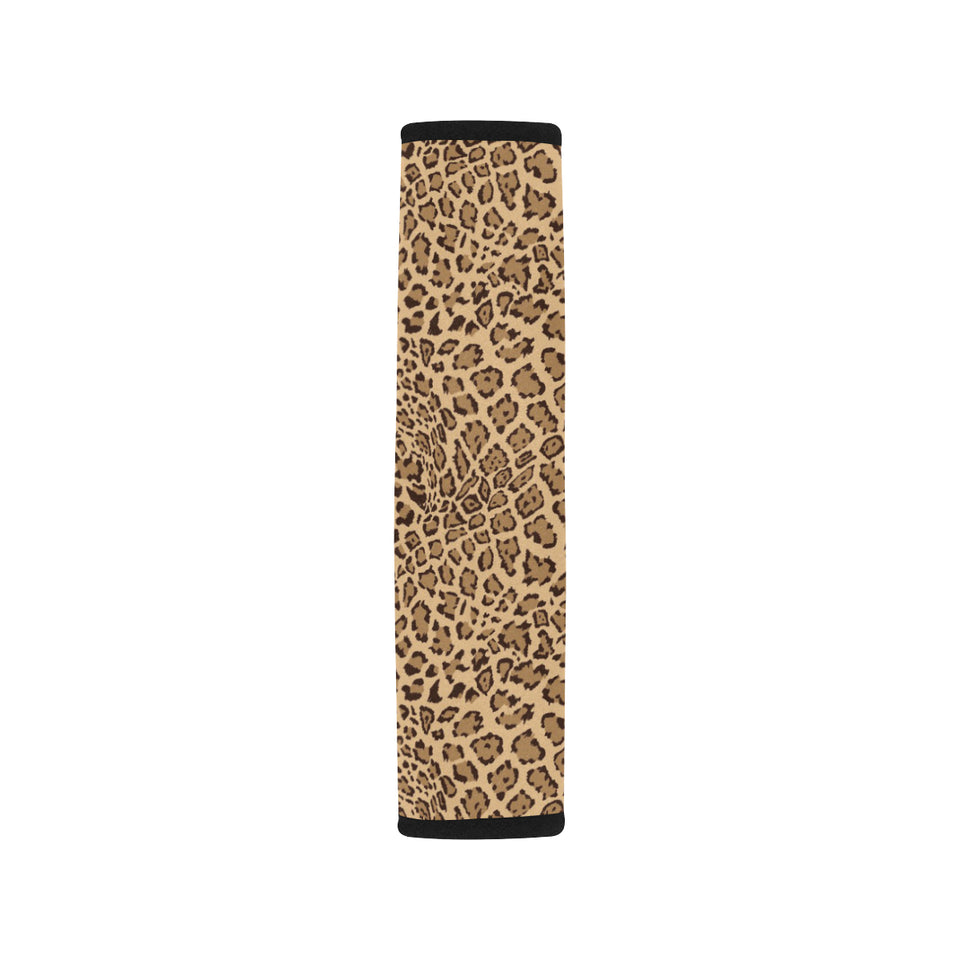 Leopard Skin Texture Pattern Car Seat Belt Cover