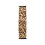 Leopard Skin Texture Pattern Car Seat Belt Cover