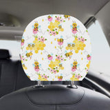 Cute Bee Pattern Car Headrest Cover