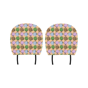 Onion Pattern Car Headrest Cover