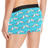 Seagull Pattern Print Design 02 Men's All Over Print Boxer Briefs Men's Underwear