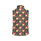 Potato Chips Pattern Print Design 05 Men's Padded Vest