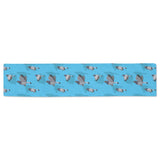 Pigeon Pattern Print Design 05 Table Runner