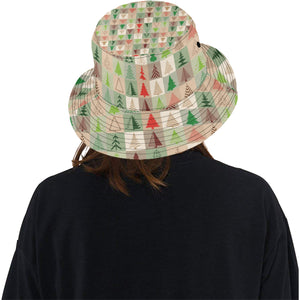Christmas Tree Pattern Unisex Bucket Hat