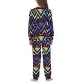 Space Colorful Tribal Galaxy Pattern Kids' Boys' Girls' All Over Print Pajama Set