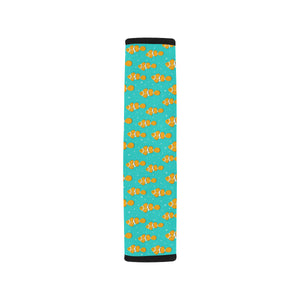 Clown Fish Pattern Print Design 02 Car Seat Belt Cover