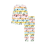 Music Notes Pattern Print Design 01 Kids' Boys' Girls' All Over Print Pajama Set