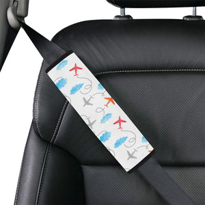 Airplane Cloud Pattern Car Seat Belt Cover