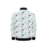 Swordfish Pattern Print Design 03 Kids' Boys' Girls' Bomber Jacket