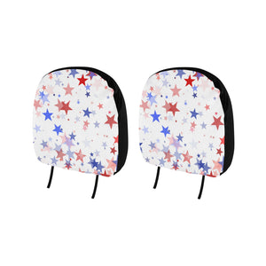 USA Star Pattern Car Headrest Cover