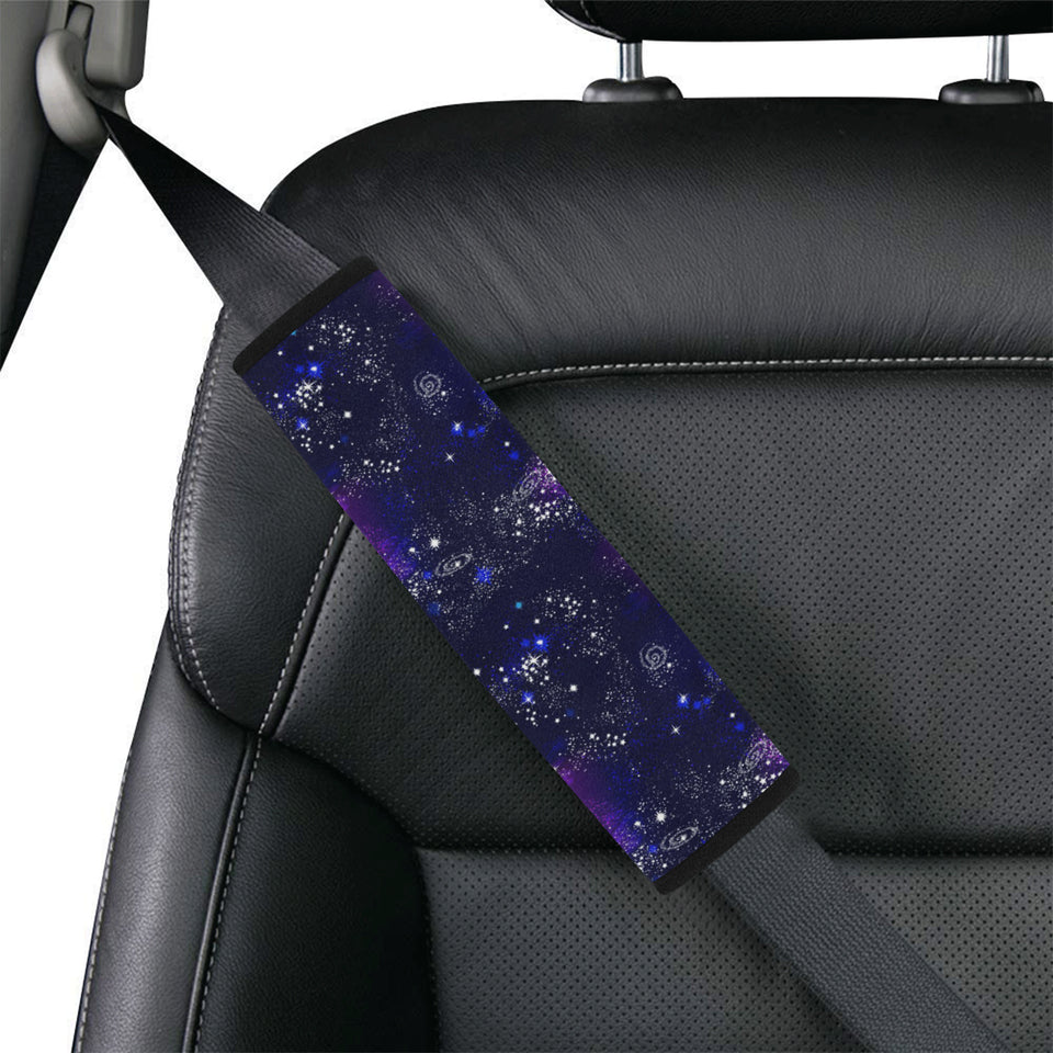 Space Galaxy Pattern Car Seat Belt Cover