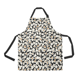 Popcorn Pattern Print Design 02 Adjustable Apron