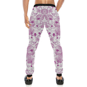 Orchid Pattern Unisex Casual Sweatpants