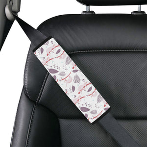 Sloth Leaves Pattern Car Seat Belt Cover