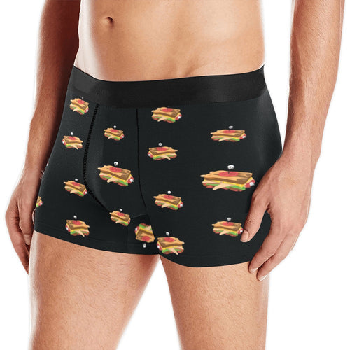 Sandwich Pattern Print Design 03 Men's All Over Print Boxer Briefs Men's Underwear