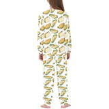 Sandwich Pattern Print Design 05 Kids' Boys' Girls' All Over Print Pajama Set