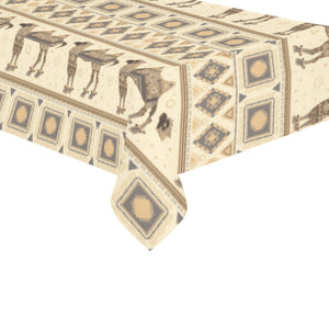 Traditional Camel Pattern Ethnic Motifs Tablecloth