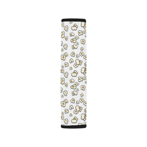 Popcorn Pattern Print Design 04 Car Seat Belt Cover