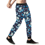 Monkey in Airplane Pattern Unisex Casual Sweatpants