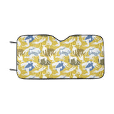 Greyhound Pattern Print Design 02 Car Sun Shade