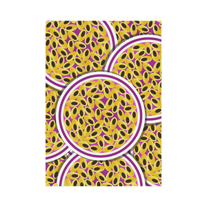 Passion Fruit Seed Pattern House Flag Garden Flag