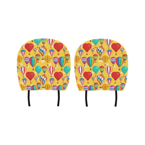 Hot Air Balloon Pattern Car Headrest Cover