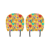 Hot Air Balloon Pattern Car Headrest Cover