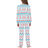 Penguin Sweater Printed Pattern Kids' Boys' Girls' All Over Print Pajama Set