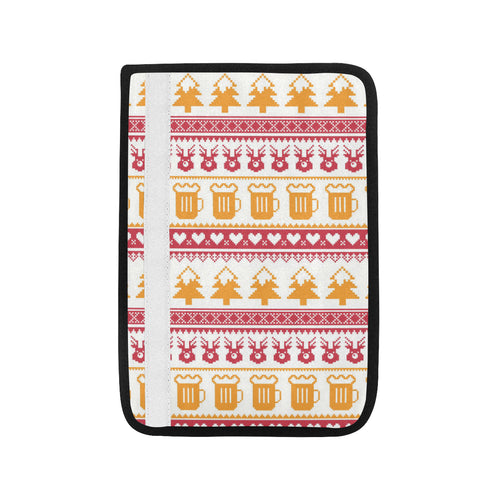 Beer Sweater Printed Pattern Car Seat Belt Cover