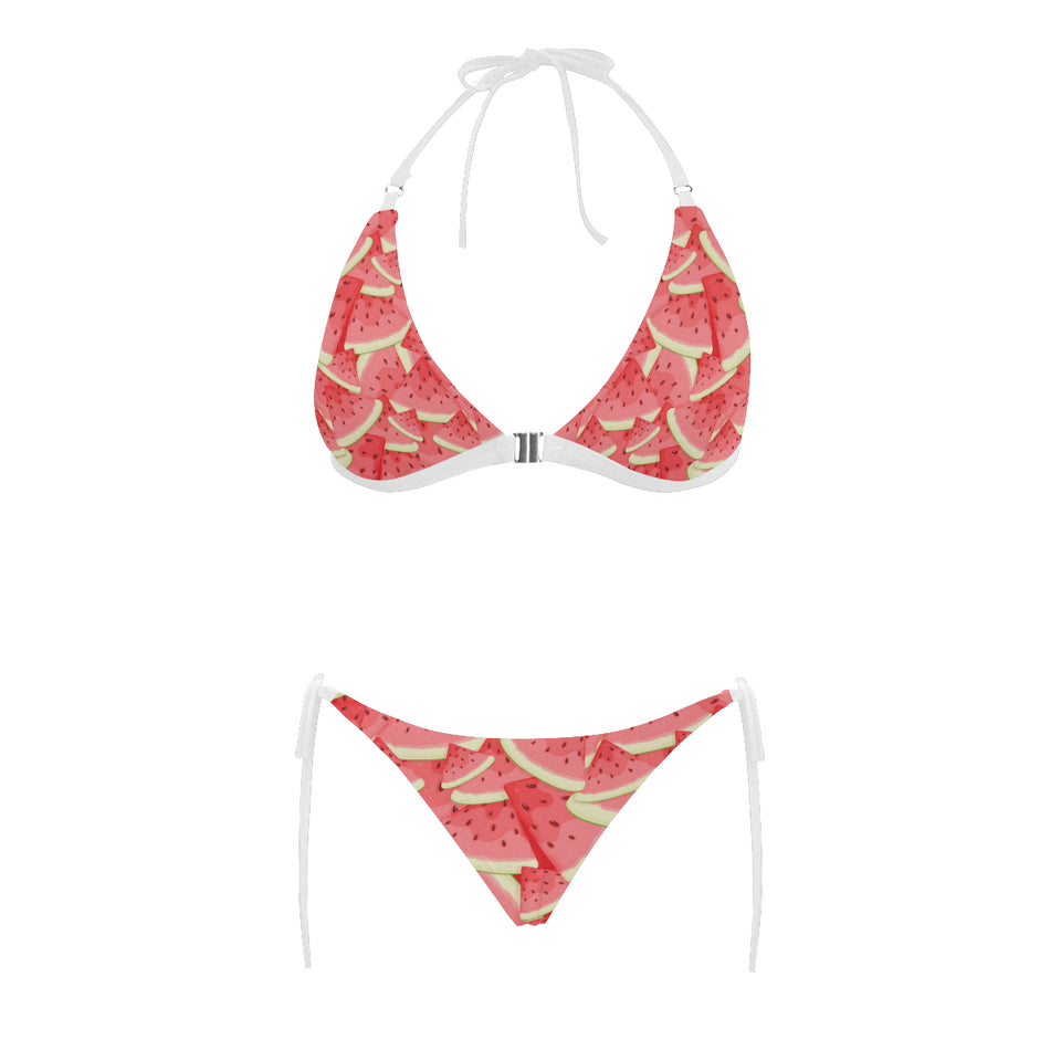 Watermelon Pattern Background Sexy Bikinis Two-Pieces Swimsuits