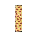 Pizza Salami Mushroom Texture Pattern Car Seat Belt Cover