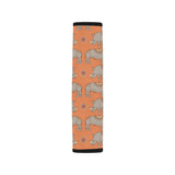 Rhino Pattern Theme Car Seat Belt Cover