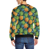 Pineapple Pattern Men's Crew Neck Sweatshirt