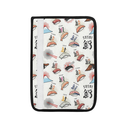 Sushi Japanese Pattern Car Seat Belt Cover